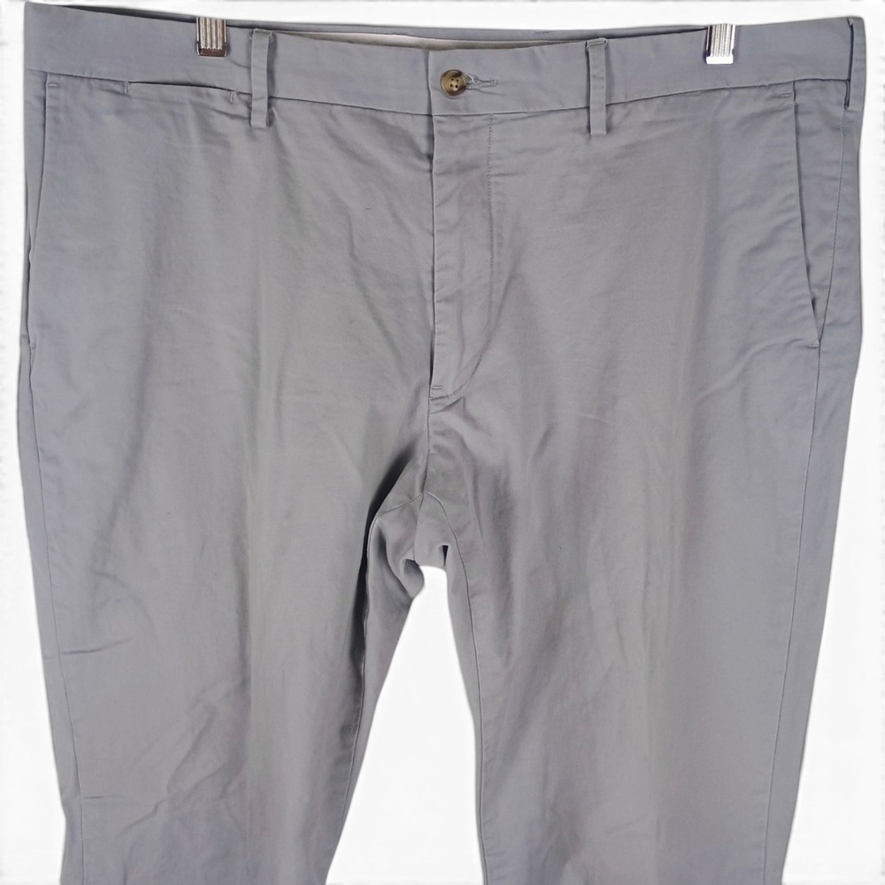 Polo Ralph Lauren Chino Pants Mens 38 Grey Stretch Slim Fit Trousers